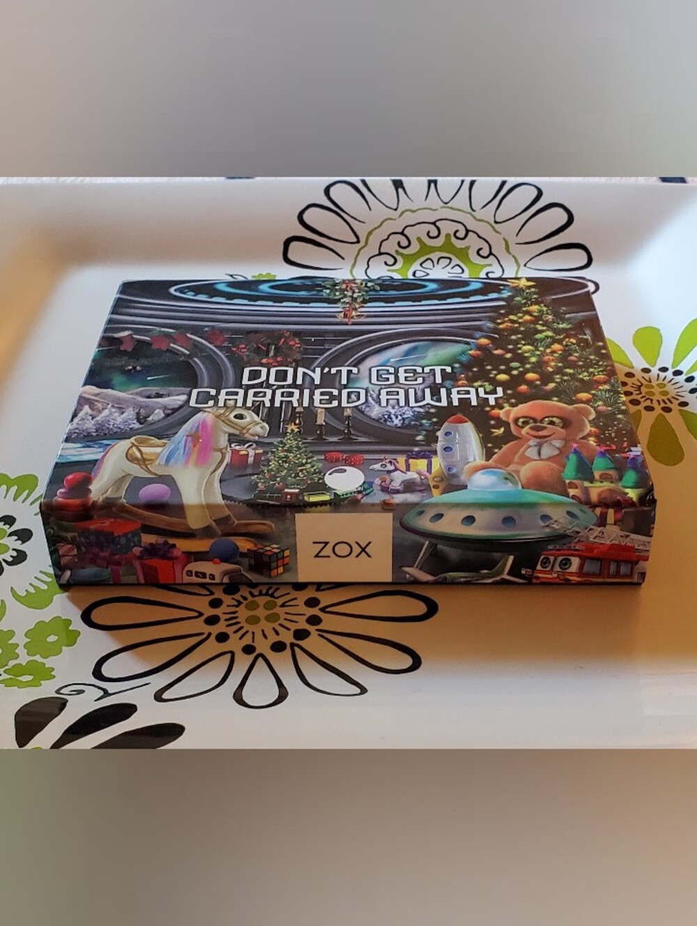 ZOX "Don't Get Carried Away" Holiday Zoxbox. #0058
